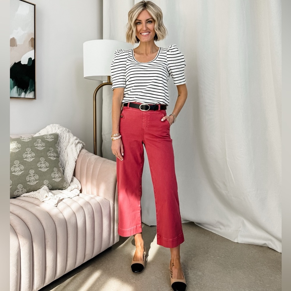 SPANX Stretch Twill Cropped Pants